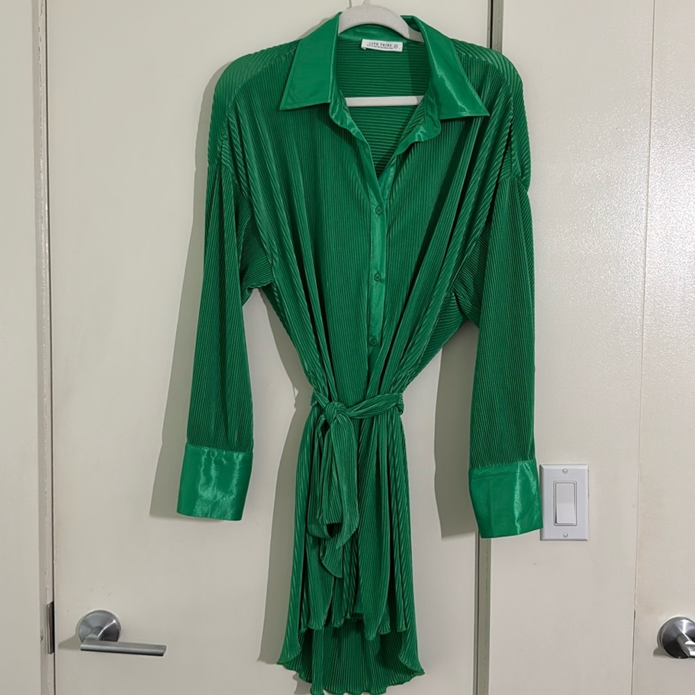 MINI SHIRT DRESS